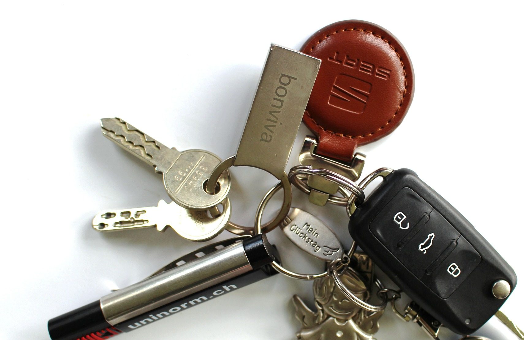 Llaves de coche con mando